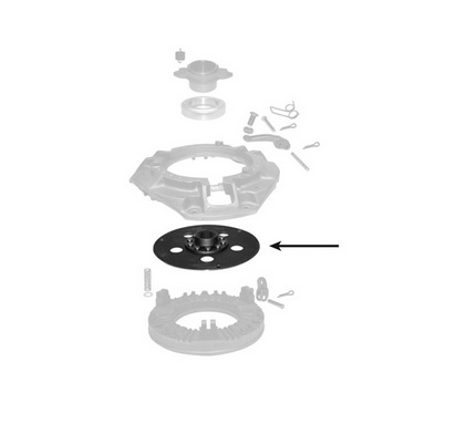 Koplingsplade PTO 9'' 25 spline